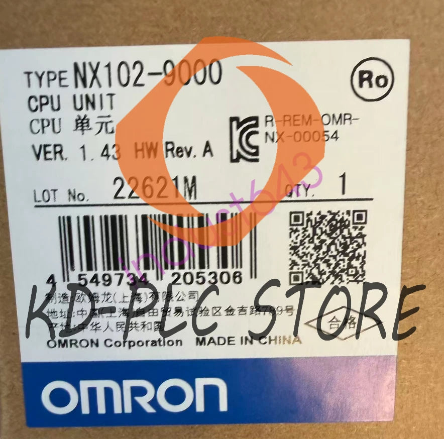 1PC Omron NX102-9000 Programmable Controller