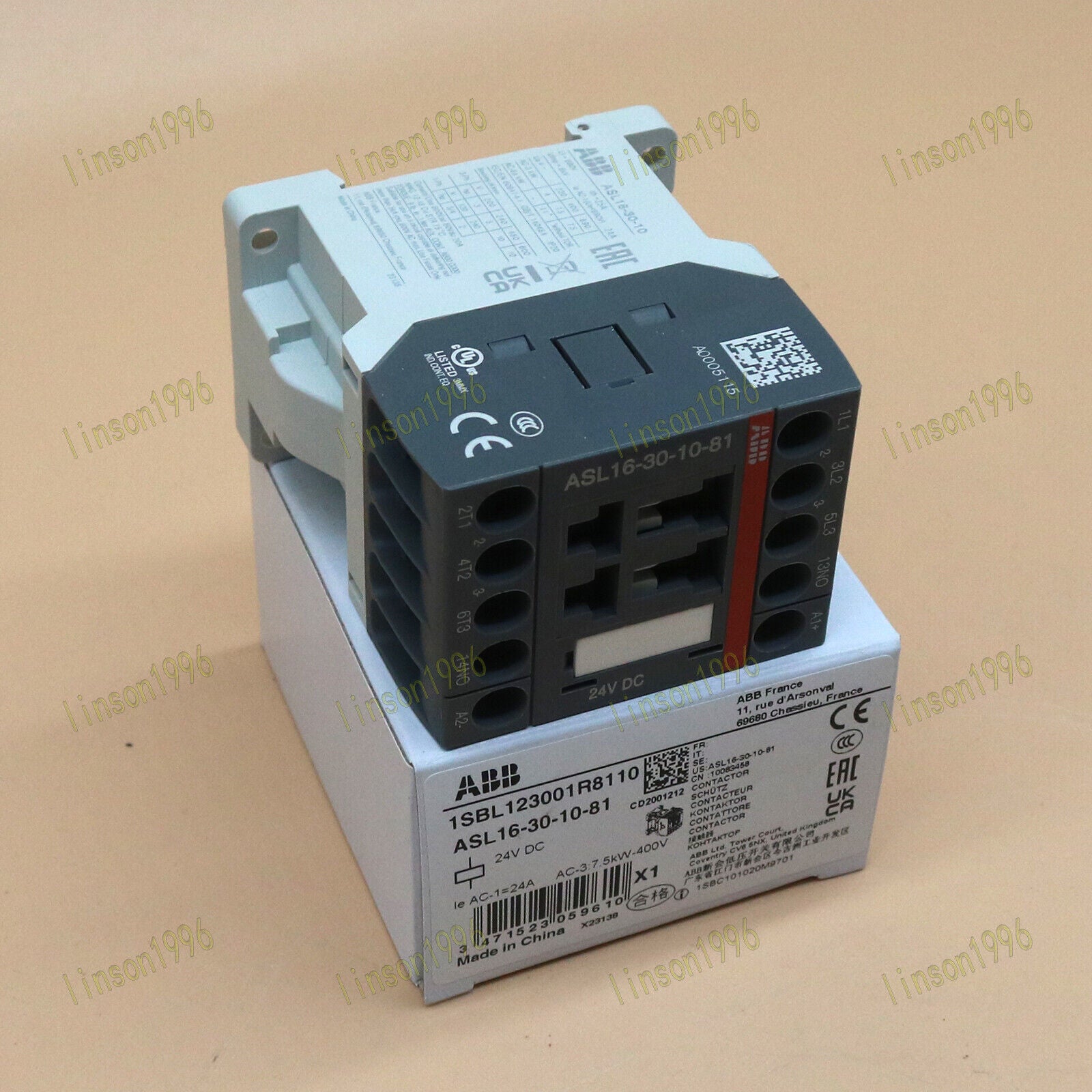 1-PC ASL16301081 24VDC ABB ASL16301081 - ABB