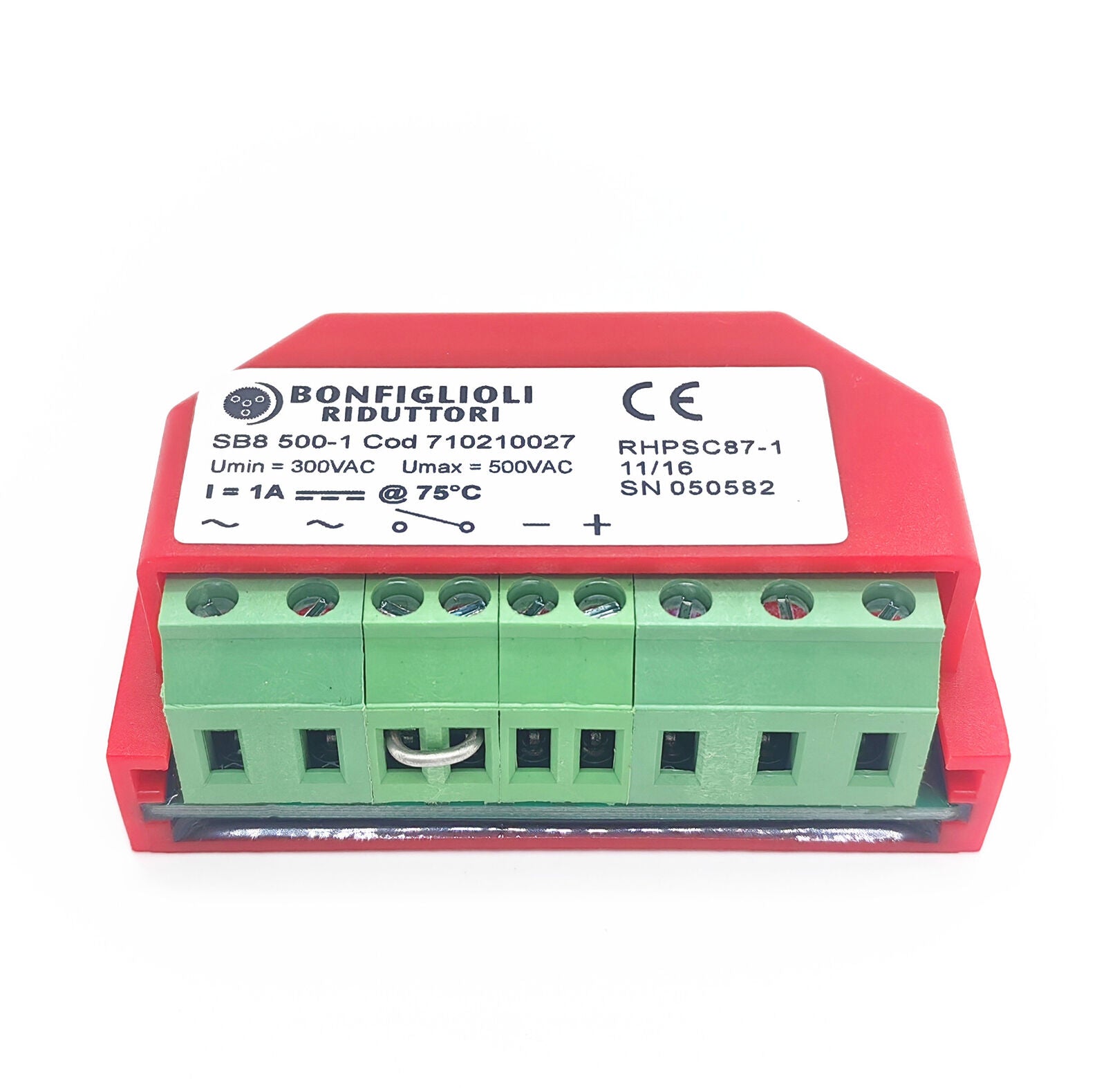 new BONFIGLIOLI RIDUTTORI SB8 500-1 cod 710210027 Overexcitation Rectifier - BONFIGLIOLI