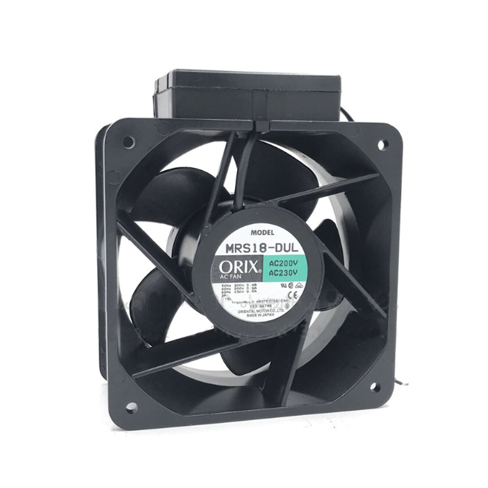 ORIX MRS18-DUL Cooling Fan 18cm 18090 200-230V Industrial Use - ORIX