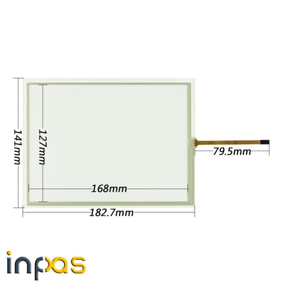 new 1PC FOR DMC QST-084 QST-084A QST-084A075H QST084A075H Touch screen glass