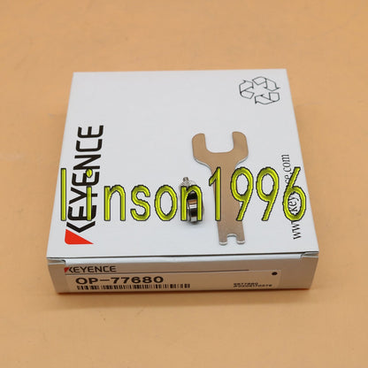 1PC KEYENCE OP-77680 Contact roller sensor head in box - KEYENCE