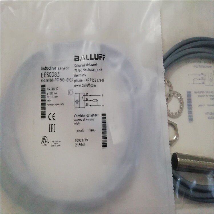 BES M18MI-PSC50B-BV03 - BALLUFF