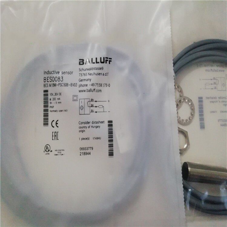 new 1PC  Balluff proximity switch BES M18MI-PSC50B-BV03 Balluff