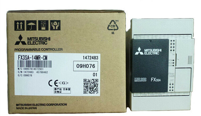 1PC MITSUBISHI FX3SA-14MR-CM PLC FX3SA14MRCM In Box ping