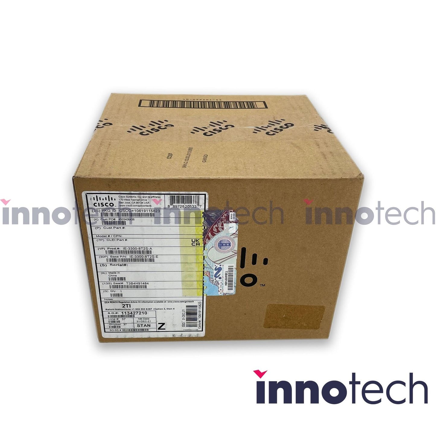 new Cisco IE-3300-8T2S-A Industrial Ethernet Switch Sealed - CISCO