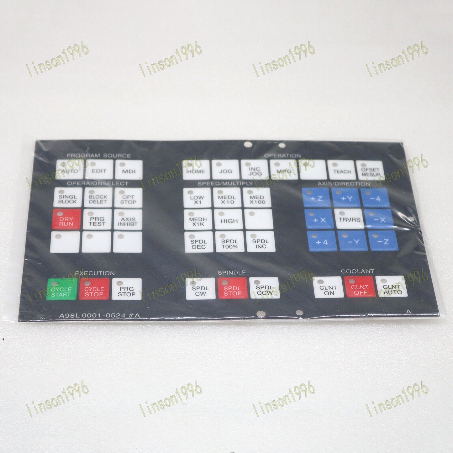 New 1PCS A98L-0001-0524#A Fanuc Button Fast Delivery - FANUC