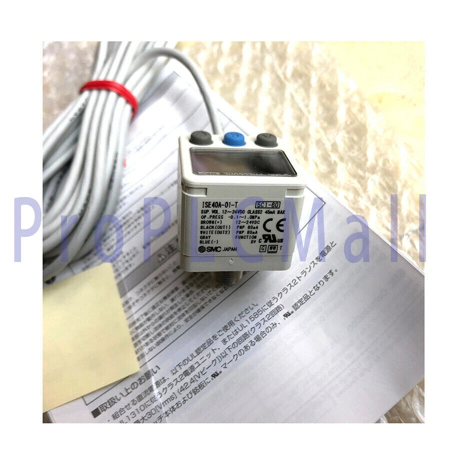 SMC ISE40A-01-T-X501 Pressure Switch Solenoid Valve 1PCS