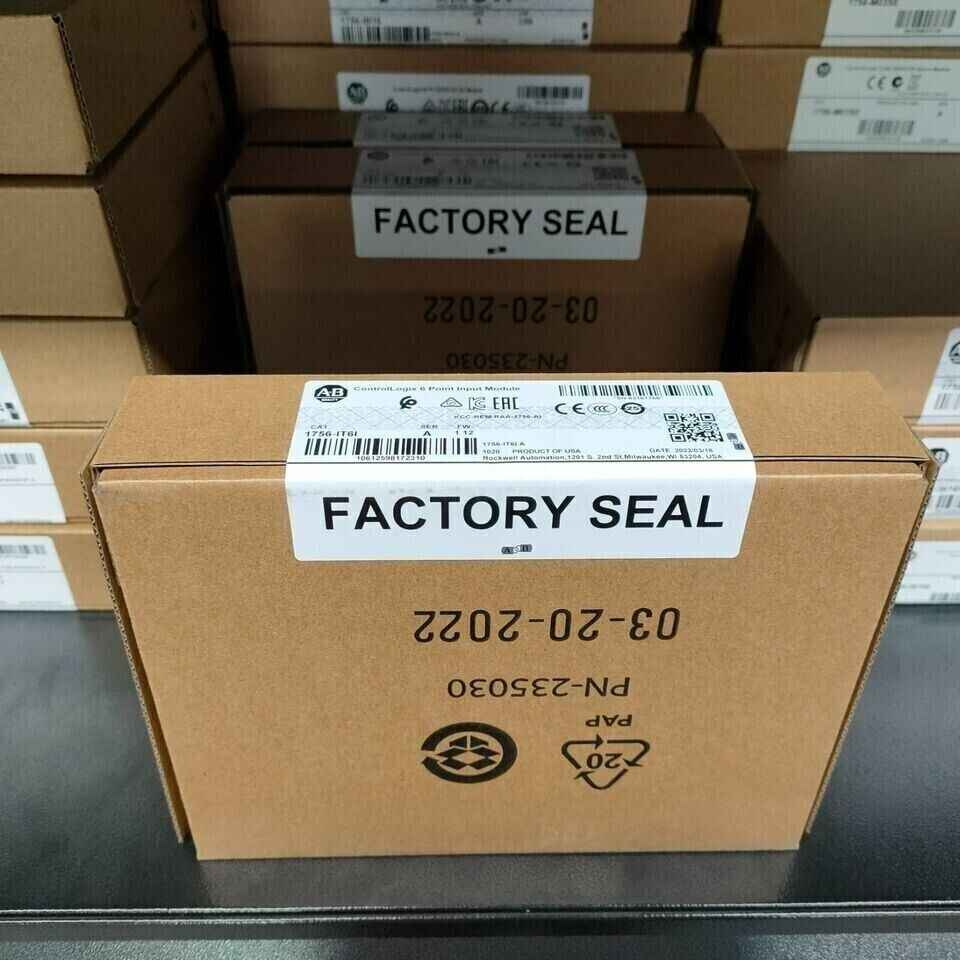 ControlLogix AB 1756-IT6I SER A 6 Point Isolated Input Module Factory Sealed, High Precision Industrial Automation Solution - CONTROLLOGIX