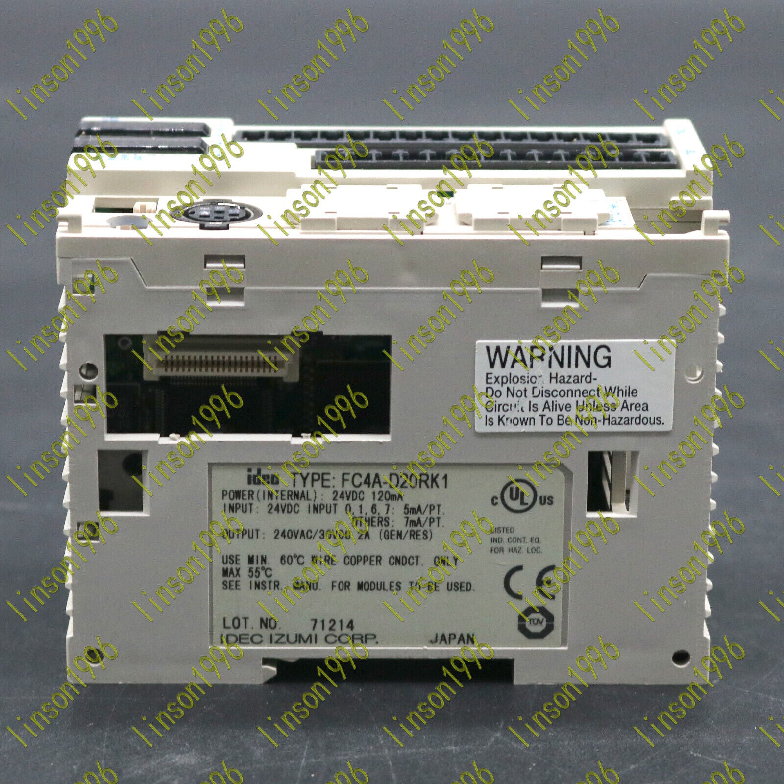 used IDEC FC4A-D20RK1 tested and in good condition - IDECK