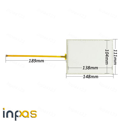 2711P-B7C22D9P - Touch Screen Glass Panel with Membrane Keypad Keyboard - NEW ONE