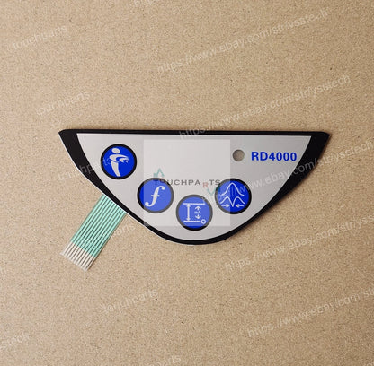 Keypad Membrane Overlay for Radiodetection SPX RD4000 Cable Pipe Locator #k