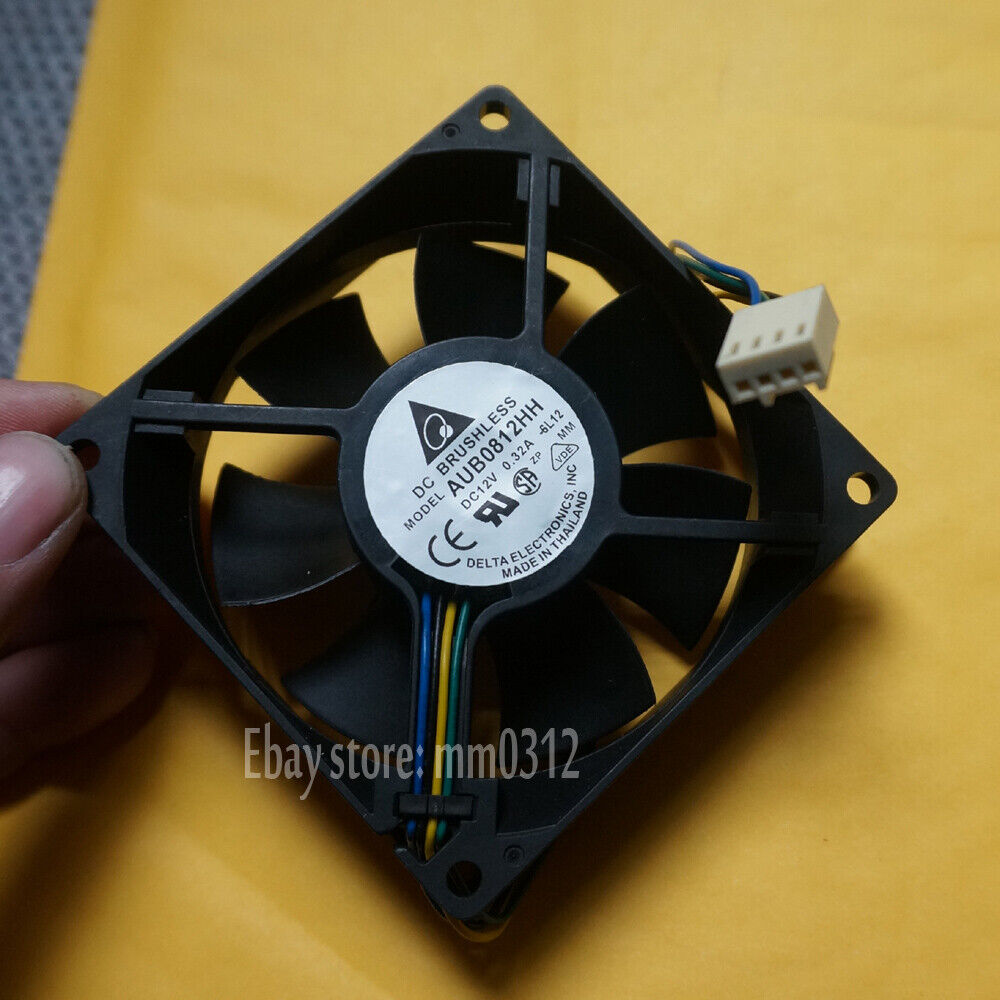 Delta AUB0812HH 80mm x 80mm x 25mm PWM Cooler for HP 12V 0.32A - DELTA