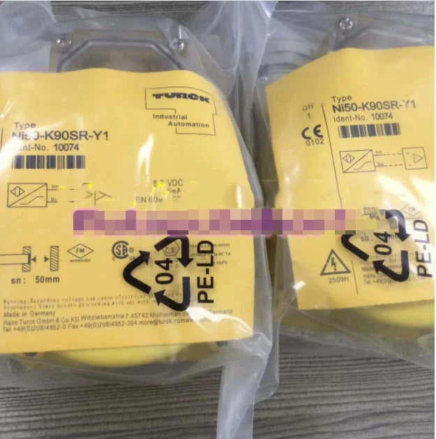 1PCS Turck Ni50-K90SR-Y1 Inductive Proximity Sensor