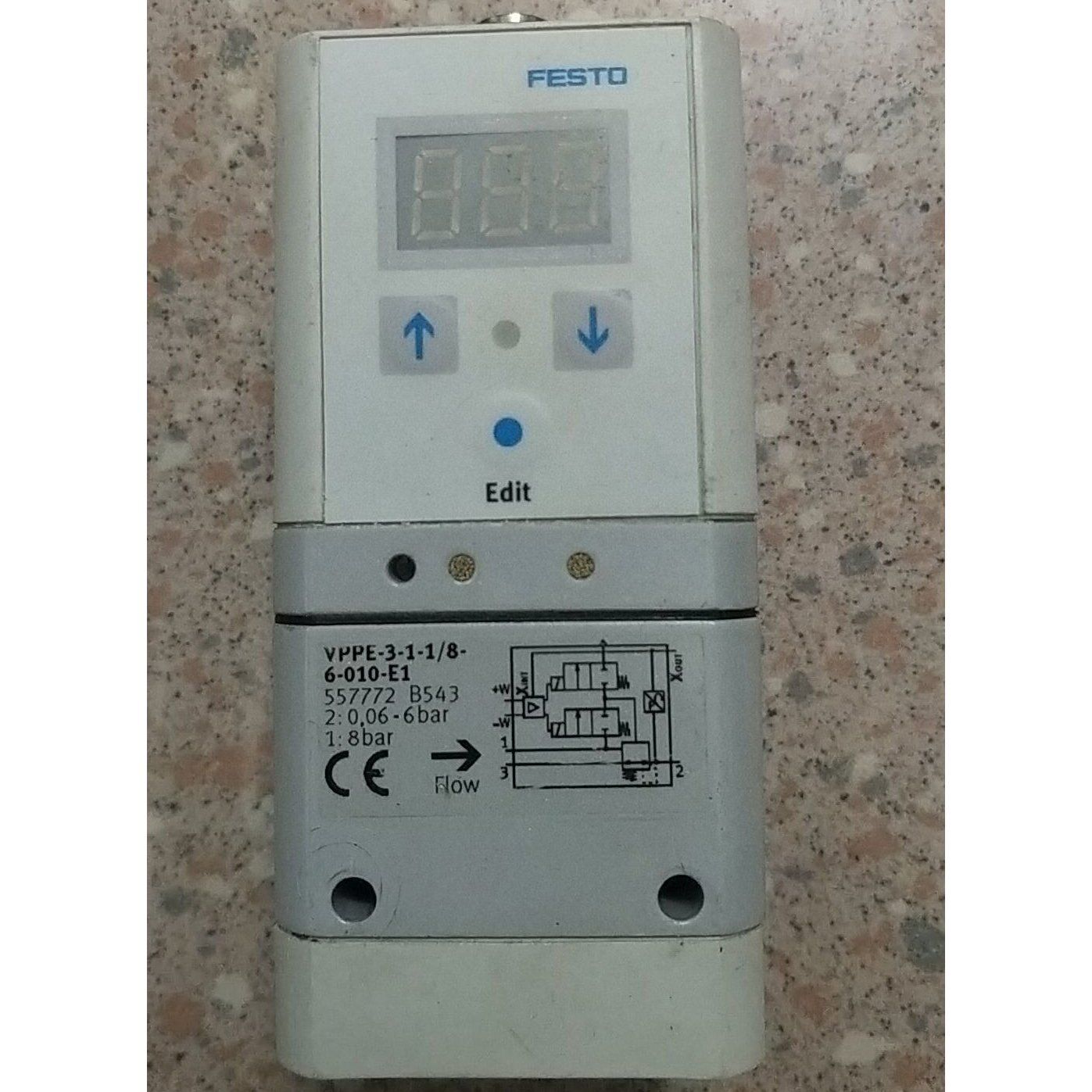 FESTO VPPE-3-1-1/8-6-010-E1 557772 ONE Year - FESTO
