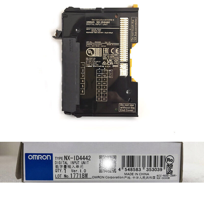 new Omron PLC Unit NX-ID4442 Digital Output Unit Processors Automation Module - OMRON