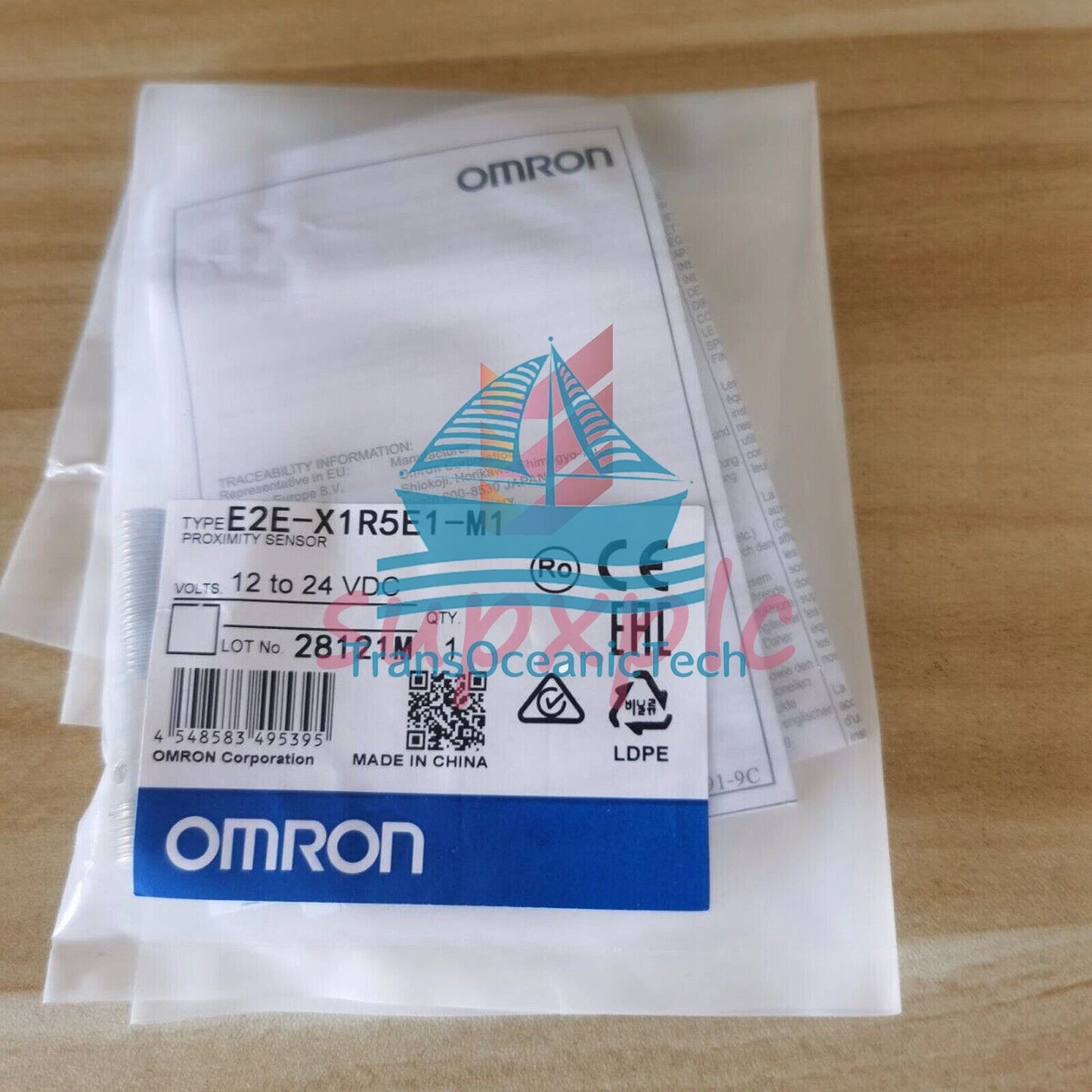 Omron E2E-X1R5E1-M1 Proximity Switch 1PCS