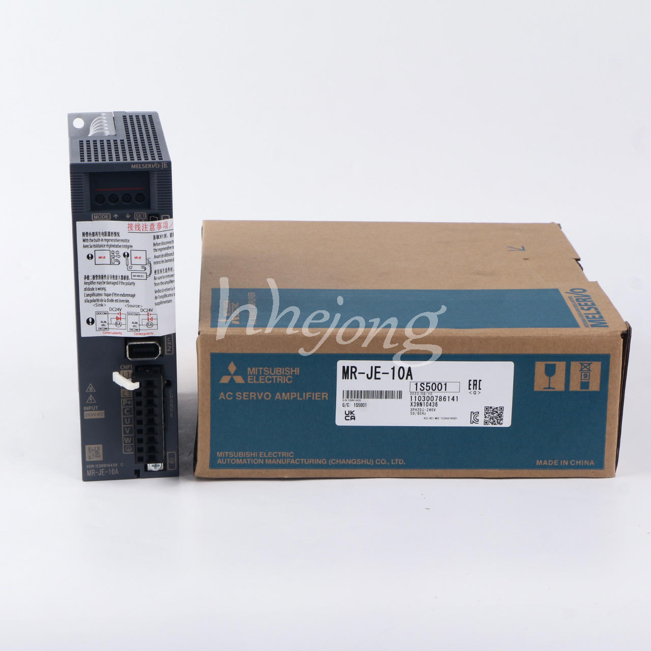 MITSUBISHI SERVO DRIVE MR-JE-10A: High-Quality Servo Motor - MITSUBISHI