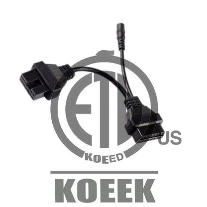 1pc For 12 Pin OBD1 to 16 Pin OBD2 Convertor Cable Diagnostic Scanner