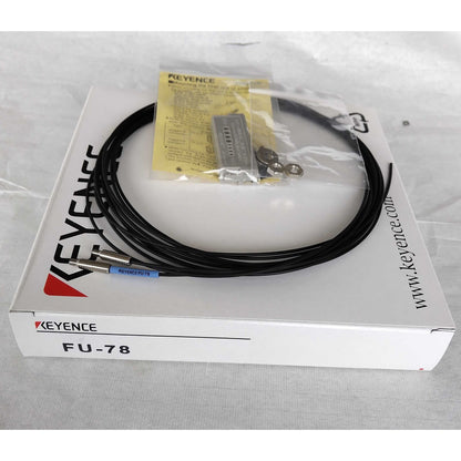 New Keyence FU-78 Fiber Optic Sensor - Spot Stock - KEYENCE
