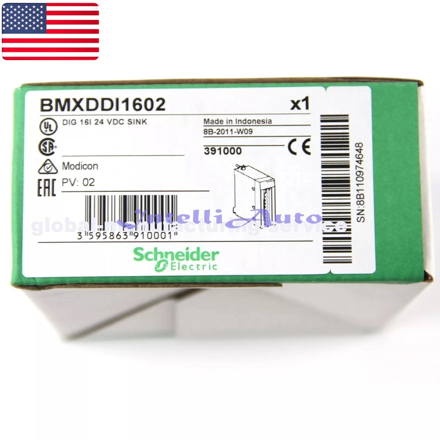 ONE Schneider BMXDDI1602 PLC Module BMX DDI 1602 - US Stock
