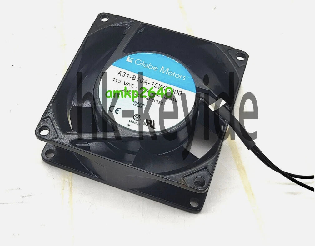 1PCS Globe Motors Fan A31-B10A-15W3-000 AC115V 8025 8CM cabinet cooling fan