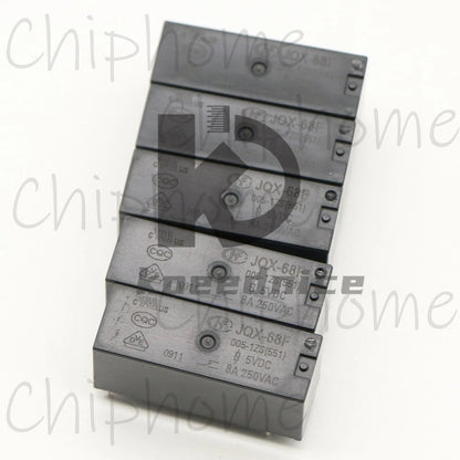 10Pieces HongFa JQX-68F-005-1ZS Power relay 5VDC 8A 5Pins