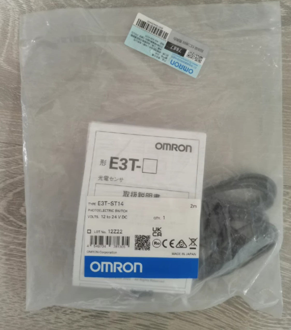 1PC Omron E3T-ST14 E3TST14 Photoelectric Switch
