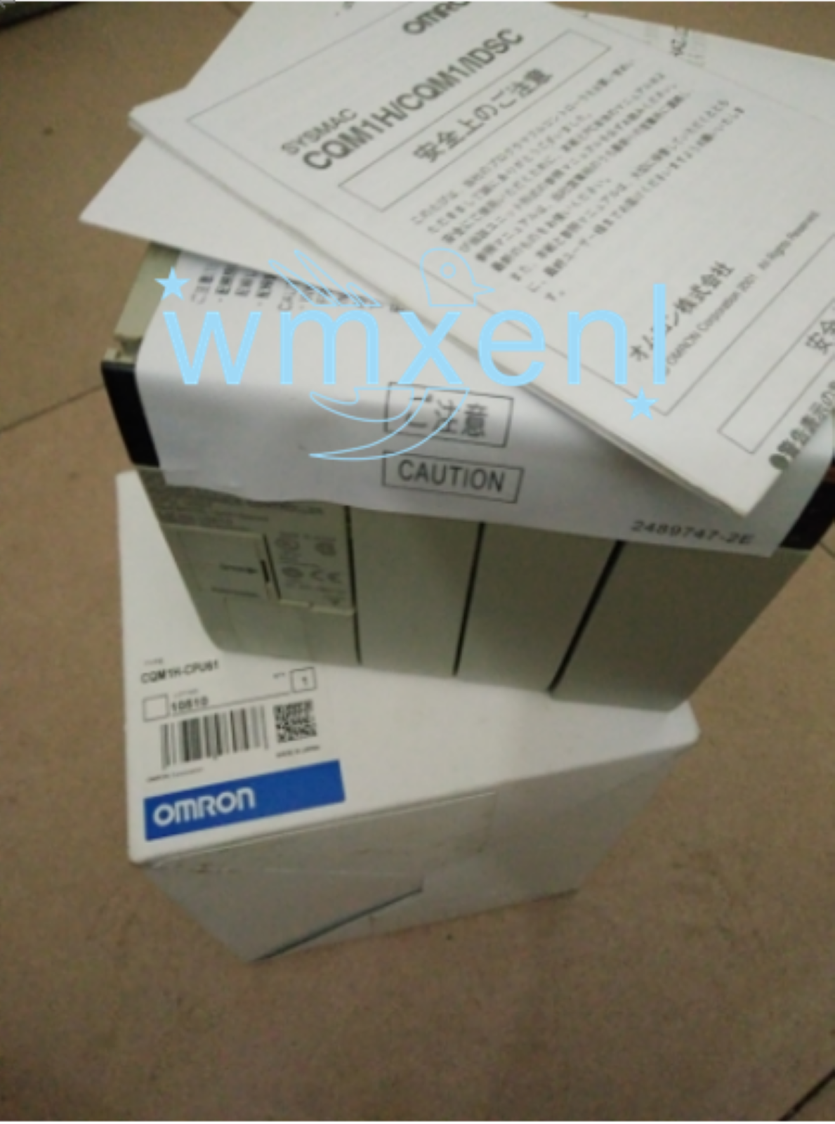 OMRON CQM1H-CPU61 programmable controller module - OMRON