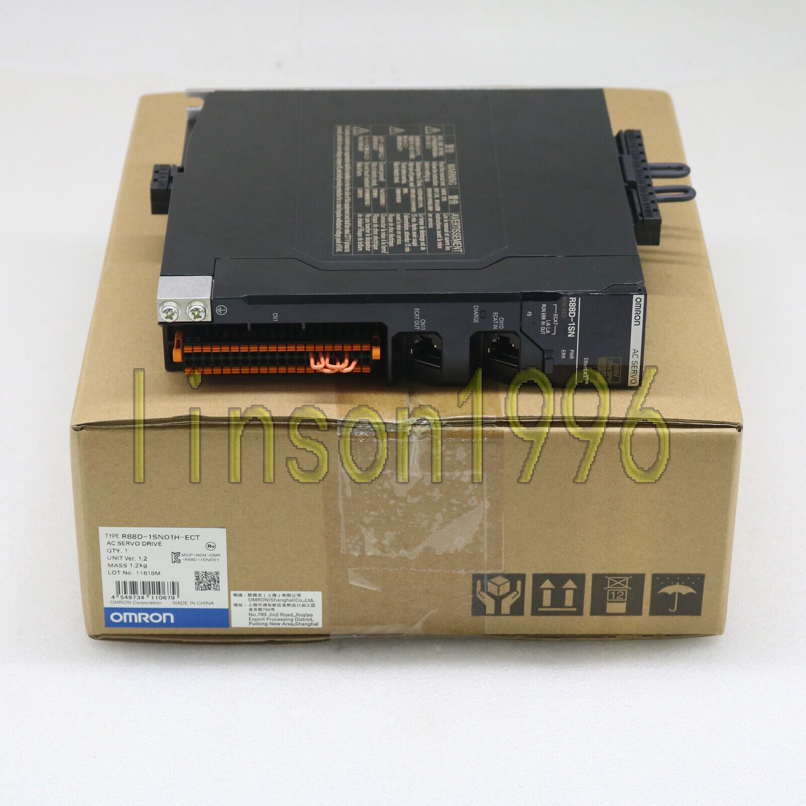 Omron R88D-1SN01H-ECT Fast Ship - OMRON
