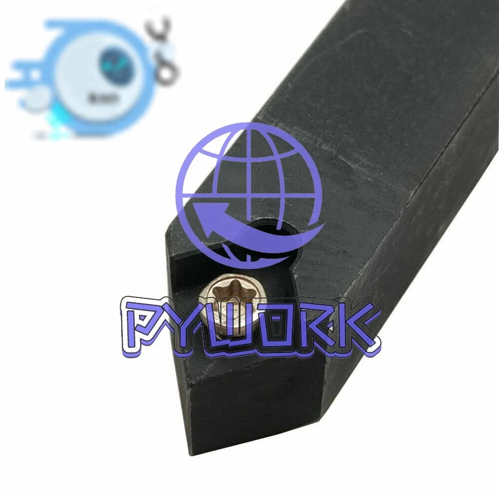 10mm SCMCN1010H06-80 CNC Turning Tool Holder + 10Pcs CCMT060204 Carbide Inserts