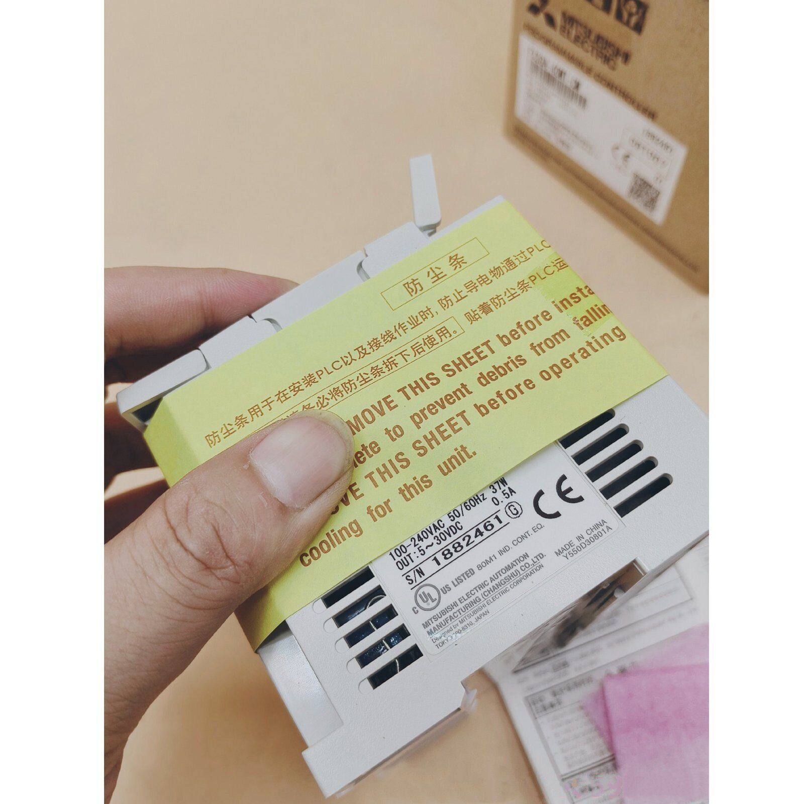 new 1PC  Mitsubishi IN BOX PLC MODULE FX3GA-40MT-CM ONE year Mitsubishi