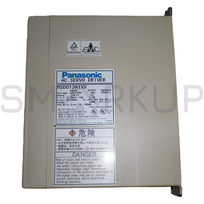 new PANASONIC MSD013A1XX AC Servo Drive