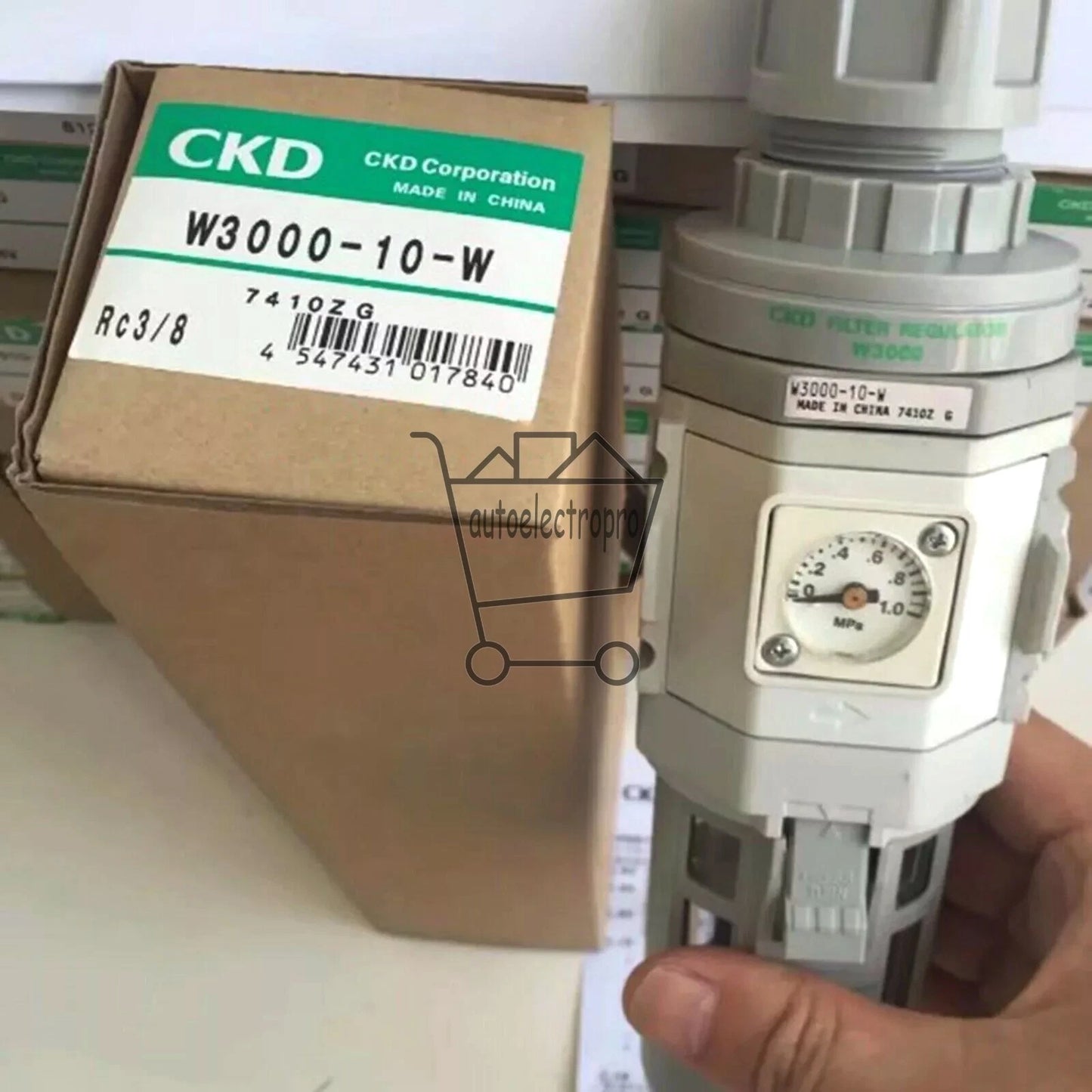 1PCS CKD W3000-10-W Filter Regulator Fast delivery