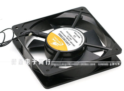 1pcs LTH12025HBL 12025 12CM 220V 15W 0.09A double ball fan