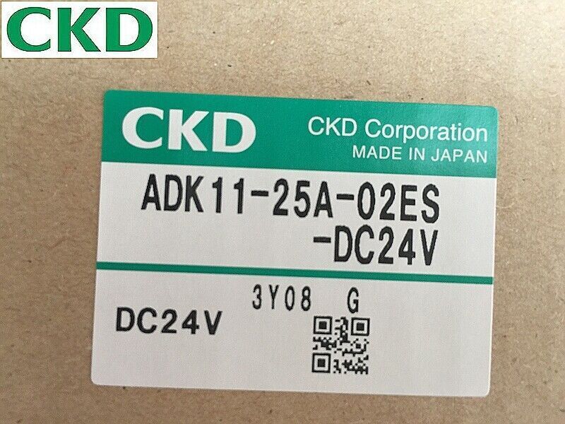 new  For CKD ADK11-25A-02ES DC24V Solenoid Valve#QW