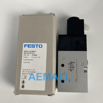 1pcs FESTO VUVS-L25-M32U-AD-G14-F8-1C1 575490 575486 Solenoid Valve