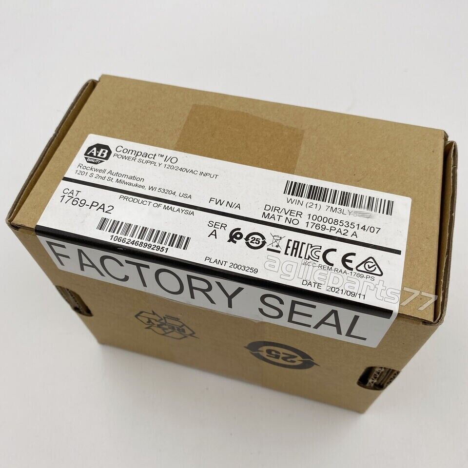 Compact Power Supply Input Module 1769PA2 - NEW FACTORY SEALED