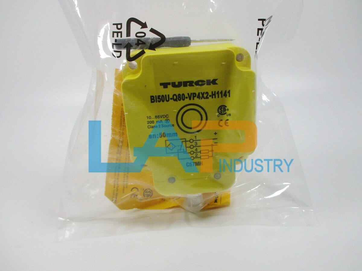 TURCK BI50U-Q80-VP4X2-H1141 Proximity Switch - New Condition - TURCK