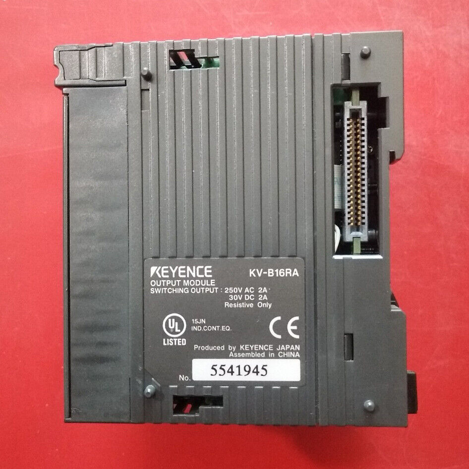 used 1pc programmable controller module kv-b16ra spot stock - KEYENCE