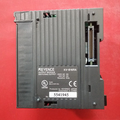 used 1pc programmable controller module kv-b16ra spot stock - KEYENCE