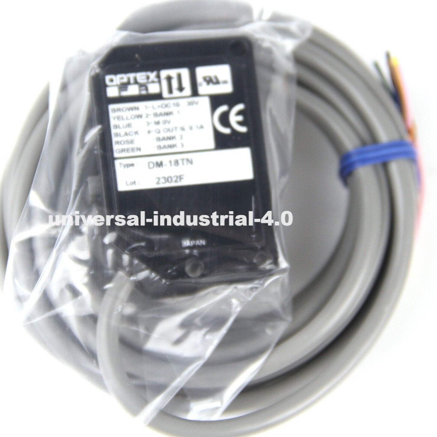 OPTEX DM-18TN RGB Color Sensor - OPTEX