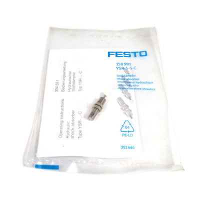 new FESTO YSR-5-5-C 158981 Hydraulic Buffer - FESTO