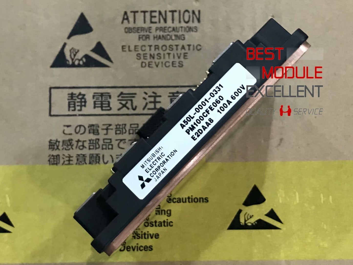 MITSUBISHI PM100 CFE060 Power Supply Module A50L-0001-033 Quality Assurance - MITSUBISHI