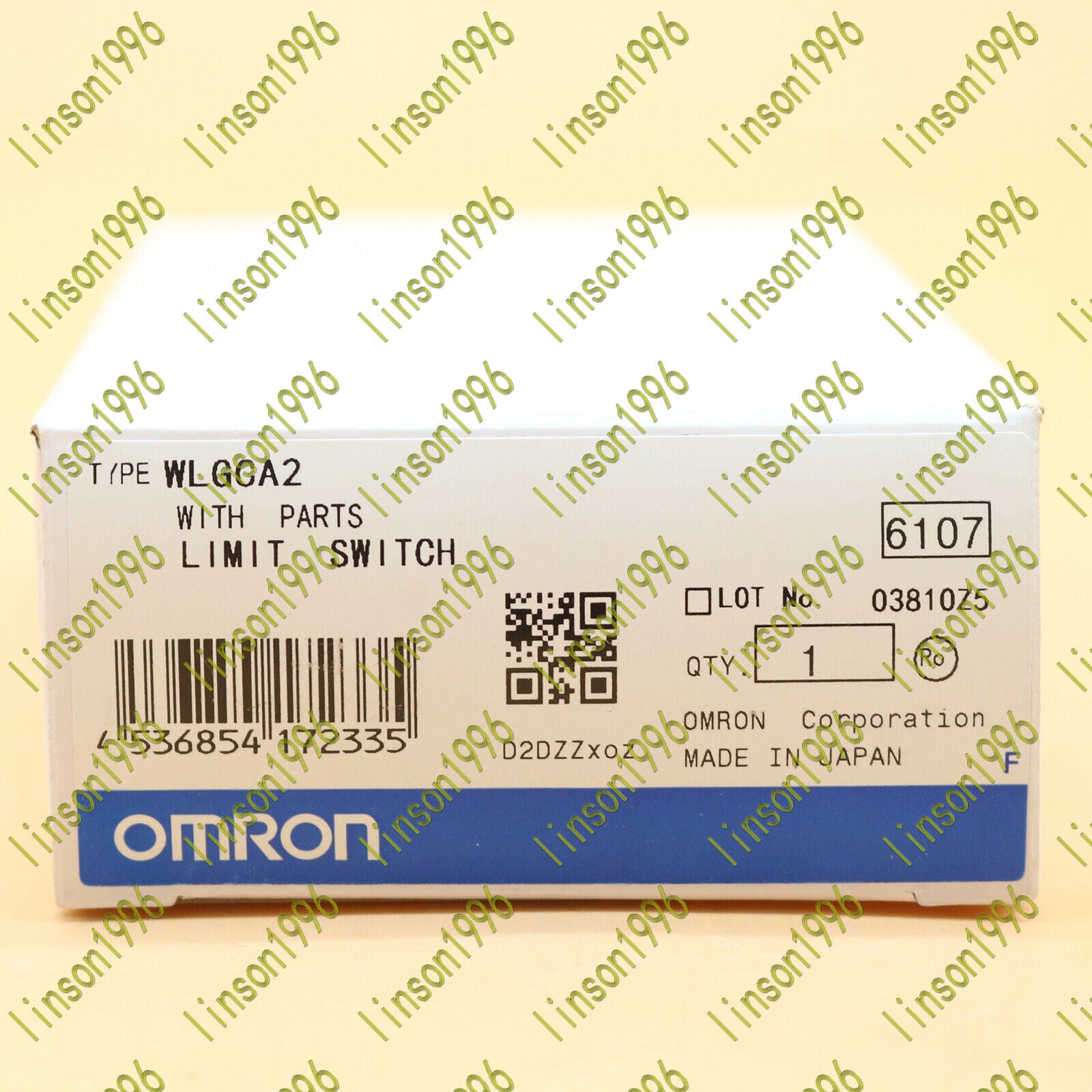 OMRON WLGCA2 Circuit Limit Switch In Box | Fast Delivery | OMRON Circuit Protection Switch | WLGCA2 Switch | High Performance Circuit Limit Element - OMRON