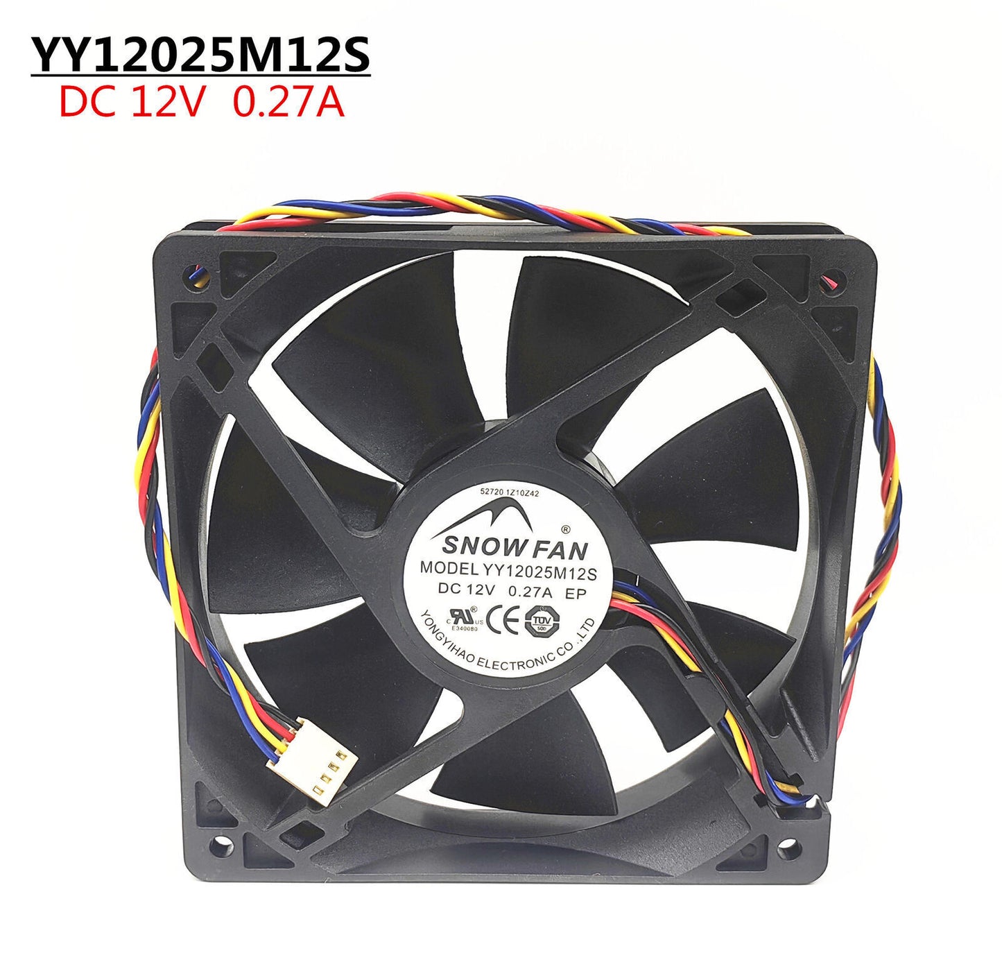 Efficient cooling fan for computer power supply YY12025M12S - SNOWFAN