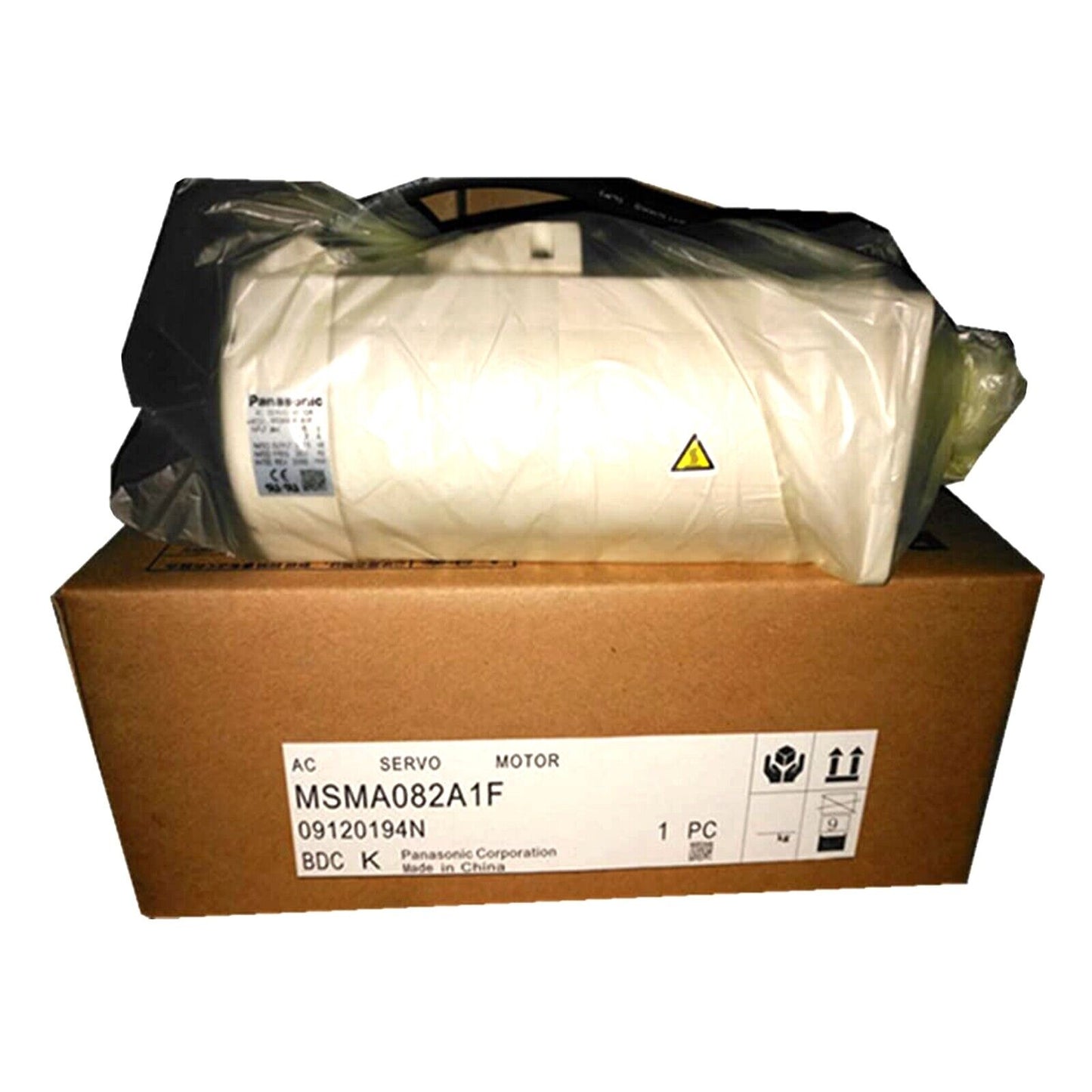 New Panasonic MSMA082A1F Servo Motor, High-Power Industrial Servo Motor, 24V DC, 60Hz, 1.5HP, 2800RPM, 200g - PANASONIC