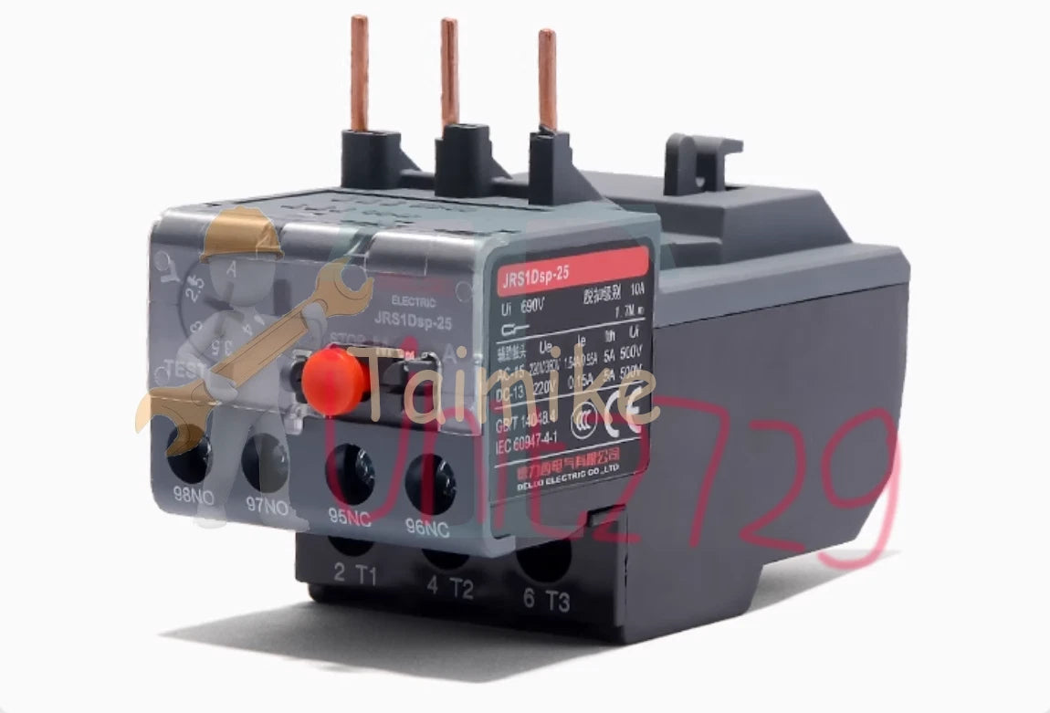 1PC DELIXI Thermal overload relay JRS1Dsp-93 37~93A #LL