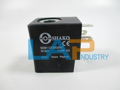 SHK Solenoid Valve Coil SD91330DQSNT DC24V - 1PCS New - SHK