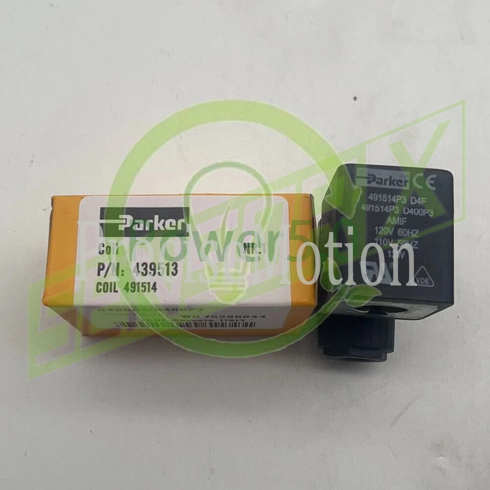 1pc Parker 491514p3 d4f 110V 13W high frequency solenoid valve coil~